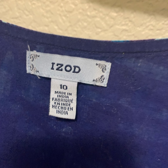IIzod beautiful summer dress, size 10 - Picture 2 of 3